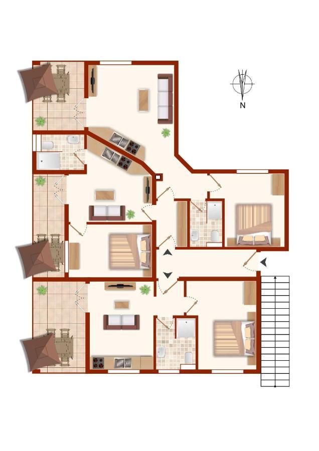Apartment Novak Vir Bagian luar foto